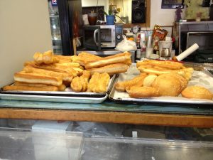 Tasty fried breads at Vinh Xuong Bakery