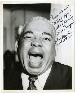 George Morrison, the bandleader responsible for the early growth of jazz in the neighborhood. Image courtesy Stephen H. Hart Library & Research Center, History Colorado.