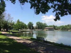 Smith Lake and the Boathouse. Image courtesy Tara Bardeen