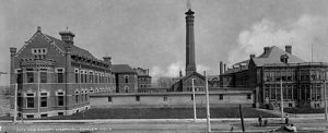 An undated photo of Denver General Hospital. Image courtesy Stephen H. Hart Library & Research Center, History Colorado. 