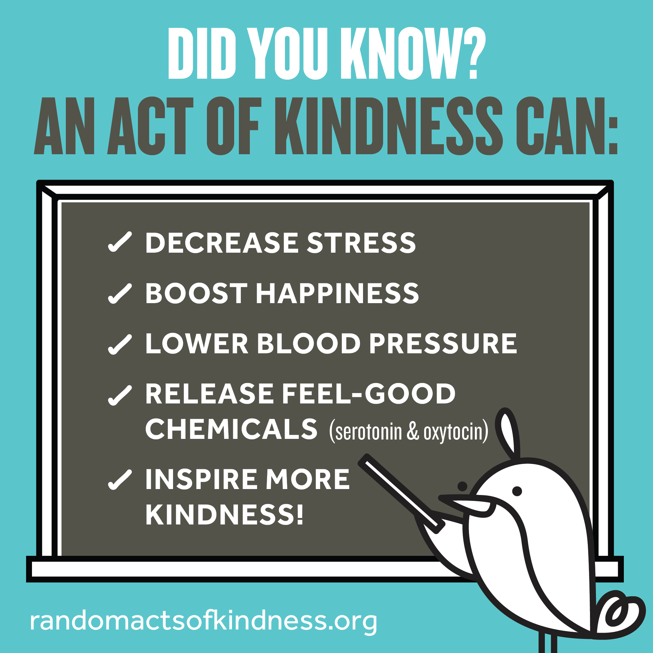 Happy Random Acts of Kindness Week!